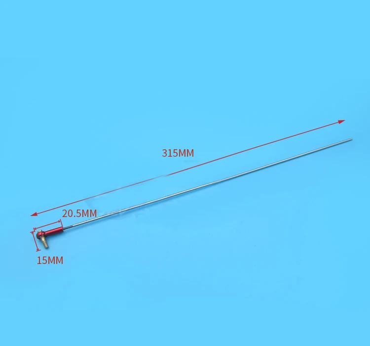2 комплекта мм набор толкателей l300мм Pullrod + M3 шаровая Головка конец сервоприводы