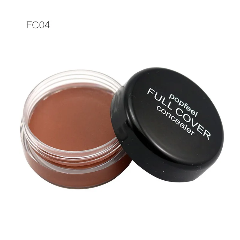 Popfeel Round Full Cover Concealer Natural Makeup Hide Blemish Corrector Women Cosmetics Facial Face Foundation Contour Cosmetic | Красота и