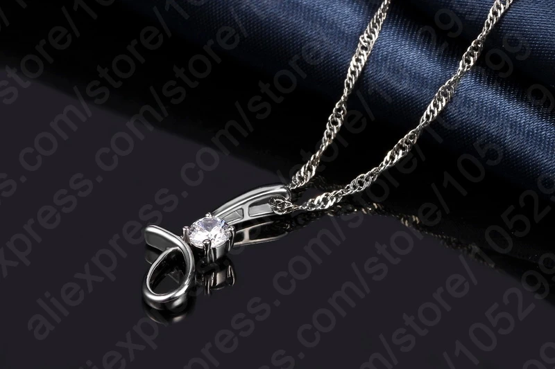 Цепочка женская из серебра 925 пробы с фианитом 1 шт.|necklace chains wholesale|necklace chain linknecklace
