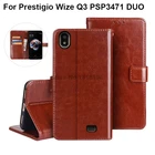 Чехол-кошелек для Prestigio Wize Q3 PSP3471 DUO, чехол-книжка из искусственной кожи дюйма, чехол для телефона