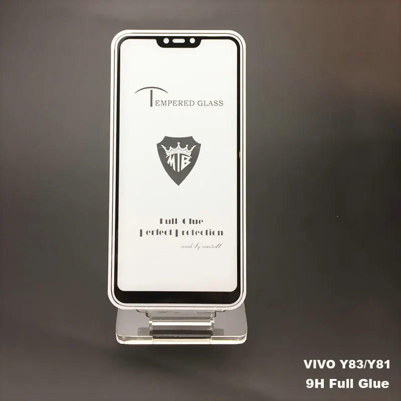 ДЛЯ vivo Y81 WIERSS full AB клей покрытие закаленное стекло протектор экрана для Y83 Анти