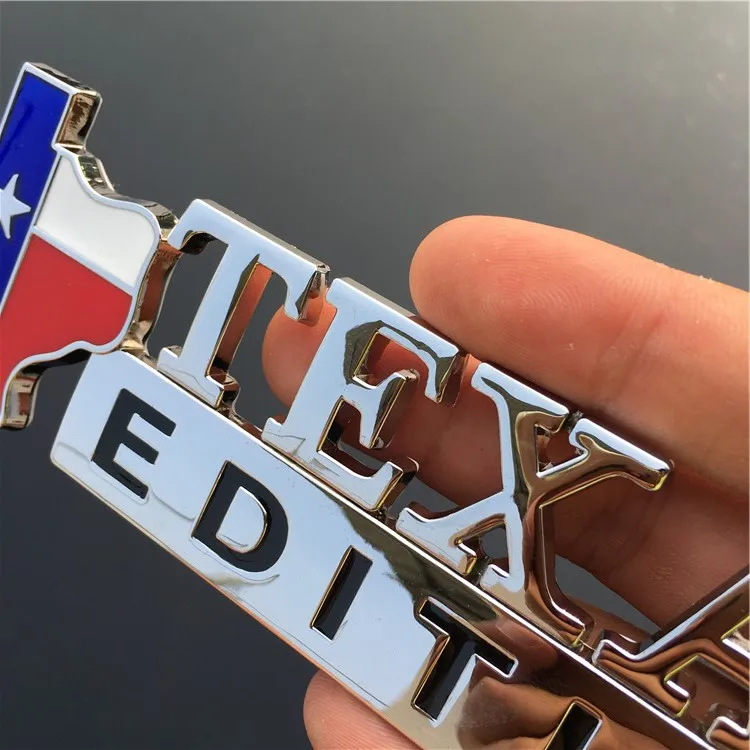 5 шт. хромированные металлические фотообои для автомобиля|emblem sticker|car emblemtexas edition |