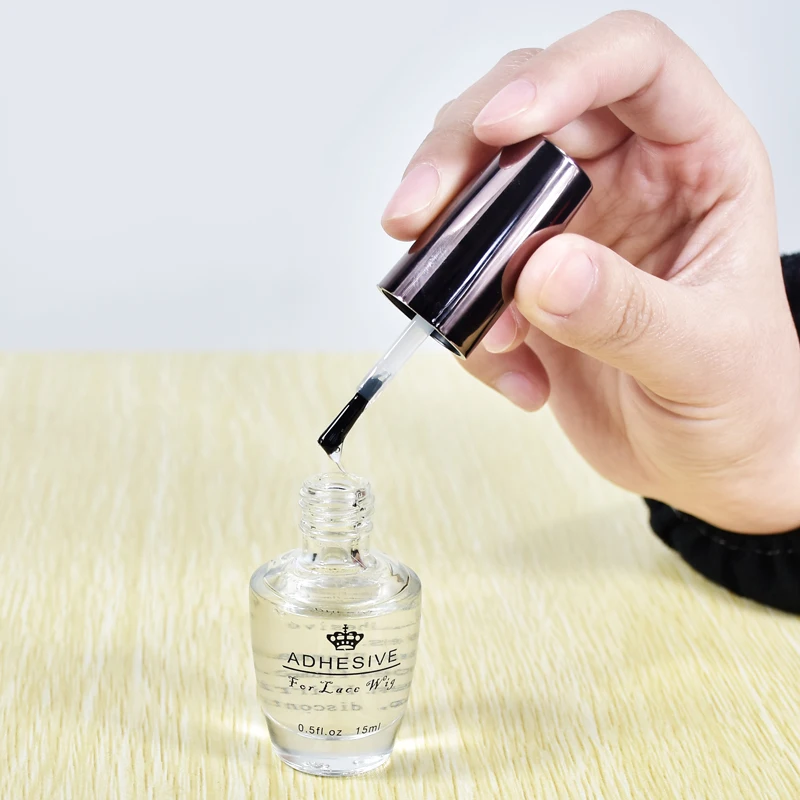 Цена 1 бутылка 0,5 унций клей для кружевного парика и 1 бутылка 1 унция Высокое качество для удаления клея и ленты для волос