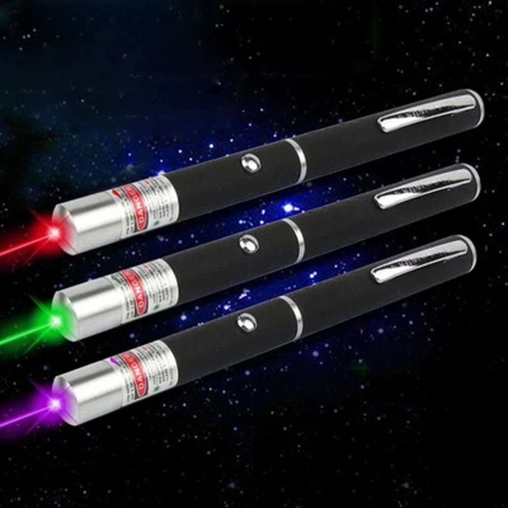 Red/blue/green Violet Laser Pen Teaching Pointer Presenter Beam Light High Power Hunting Lazer Bore Sight Device Free Ship | Спорт и