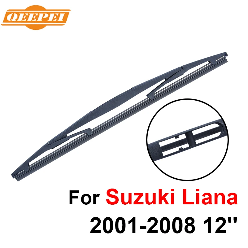 QEEPEI Front and Rear Wiper Blade no Arm For Suzuki Liana 2001-2008 High quality Natural Rubber windscreen 22''+19'' |