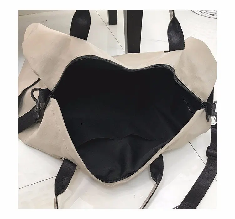 Wobag Новая Женская дорожная сумка через плечо Большая вместительная холщовая спортивная сумка Мужская и Женская дорожная сумка Bolsa De Viagem