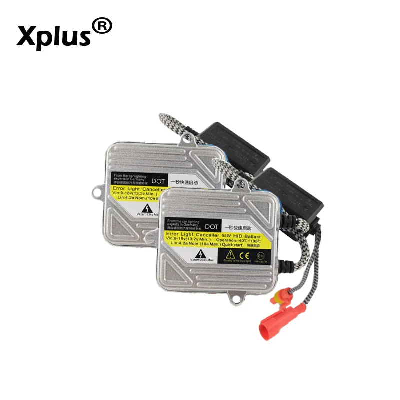 Xplus 55 Вт быстрый запуск HID ксеноновый комплект 2 шт. Балласт H1 H3 H4 H8 H7 H9 H11HB3 HB4 9005 9006 880