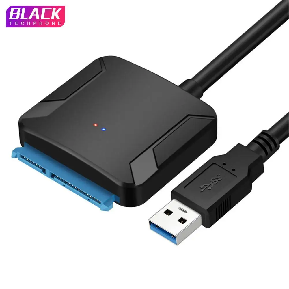 Переходник USB 3 0 к Sata кабель конвертер 2 5 для Samsung Seagate WD HDD SSD адаптер|Компьютерные