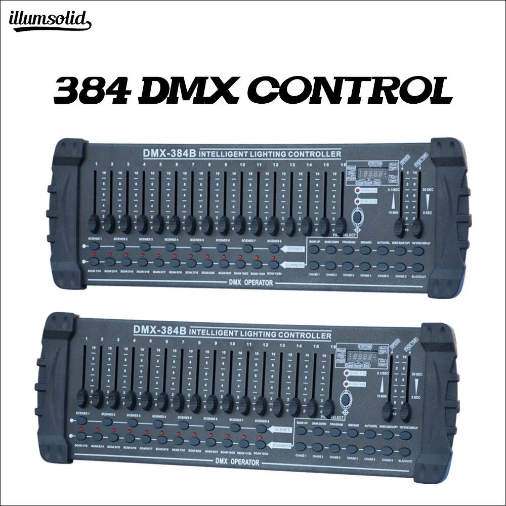 384 dmx контроллер сценическая производительность led бар 512 сценическое устройство