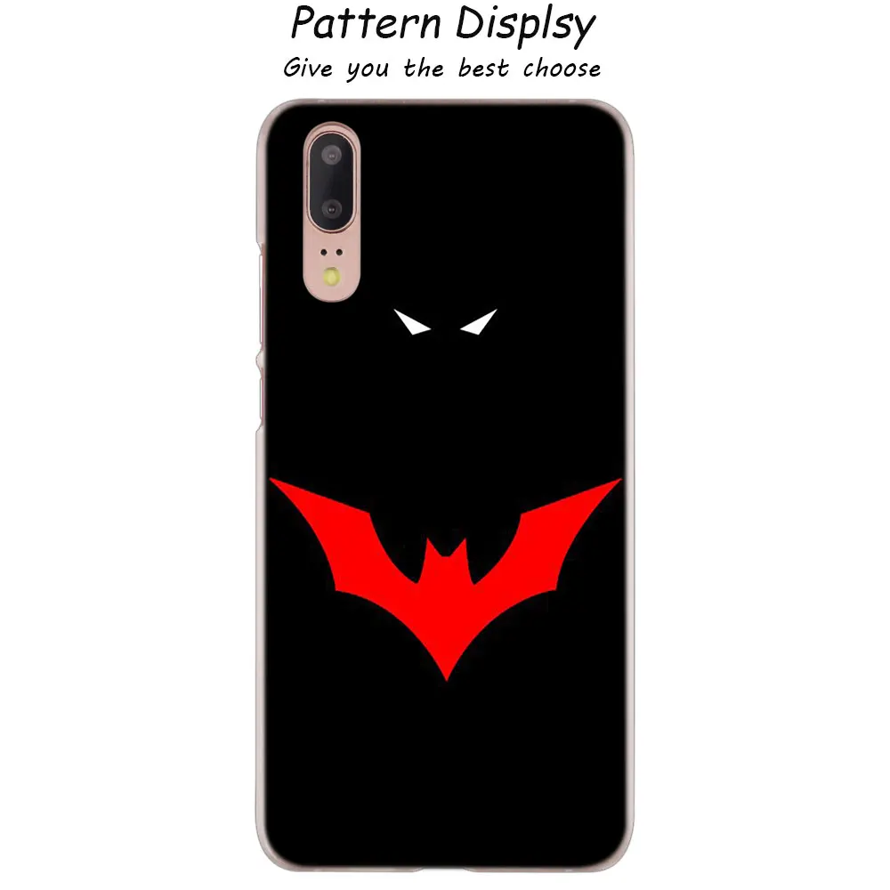 014 Модный прозрачный чехол MLLSE с логотипом Бэтмена для huawei P30 P20 P10 P9 P8 Lite P30 P20 Pro Mini P Smart Plus - Цвет: 014