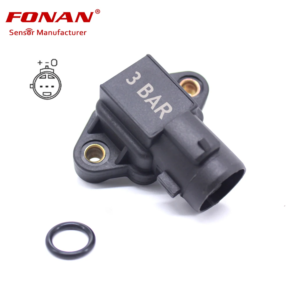 FONAN 3 бар Карта датчик турбонаддува для Honda B D H серии CIVIC CRX SIR B16A D16A D15B