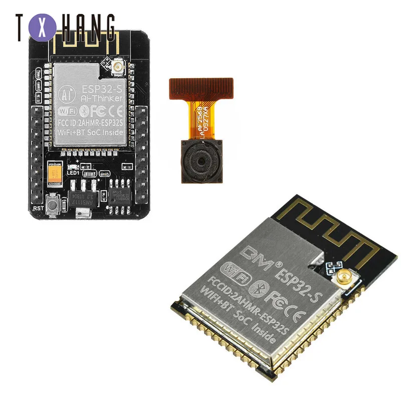 ESP32-CAM ESP-32S WiFi Module ESP32 serial to CAM Development Board 5V Bluetooth with OV2640 Camera | Электронные компоненты и