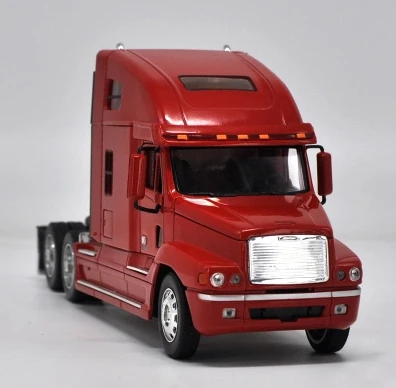 Красный Высокая имитация 1: 32 Kenworth инженерный автомобиль трактор прицеп Европейский грузовик передовая модель для детей Игрушки Подарки - Цвет: Красный