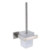 auswind wall mount solid square brushed toothbrush holder stainless steel bathroom tumbler wd4