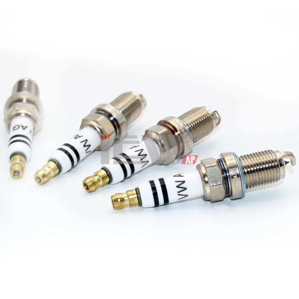 10 шт./лот iraurita Свеча зажигания 06H905611 0241245670 06H 905 611 для VW Jetta Golf GTI MK5 MK6 Passat B6 B7 2 0 TFSI|plug