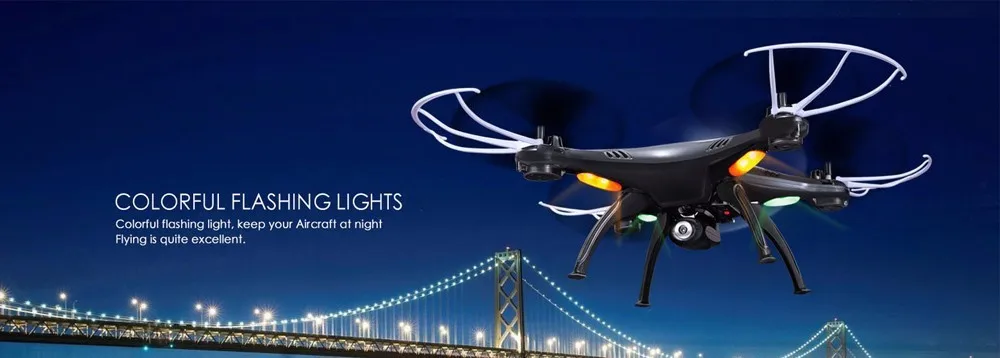Дрон Квадрокоптер игрушка SYMA X5 W WI-FI RC квадролет с дистанционным управлением