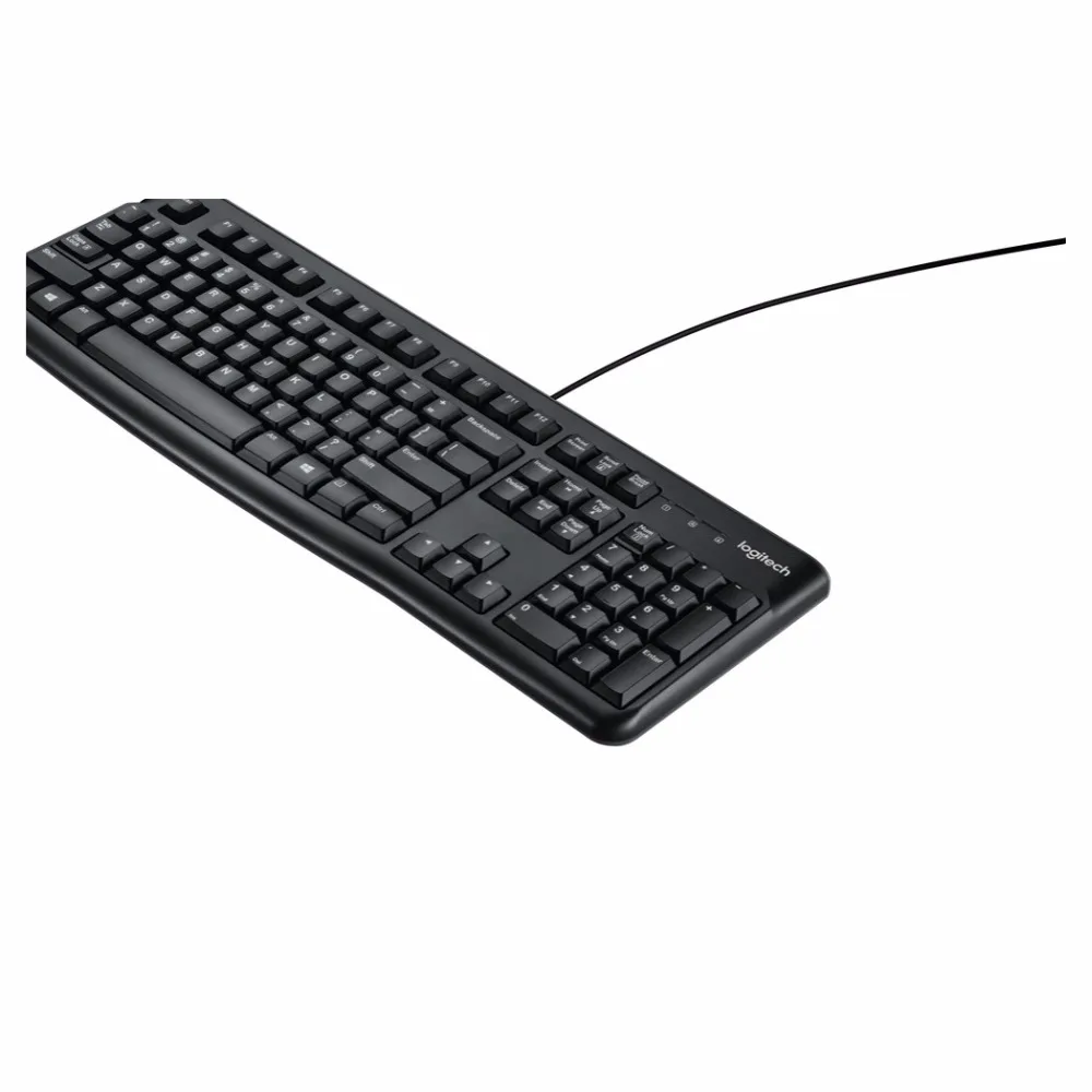 Logitech клавиатура K120 для Бизнес Estandar alambrico USB QWERTY негр | Компьютеры и офис