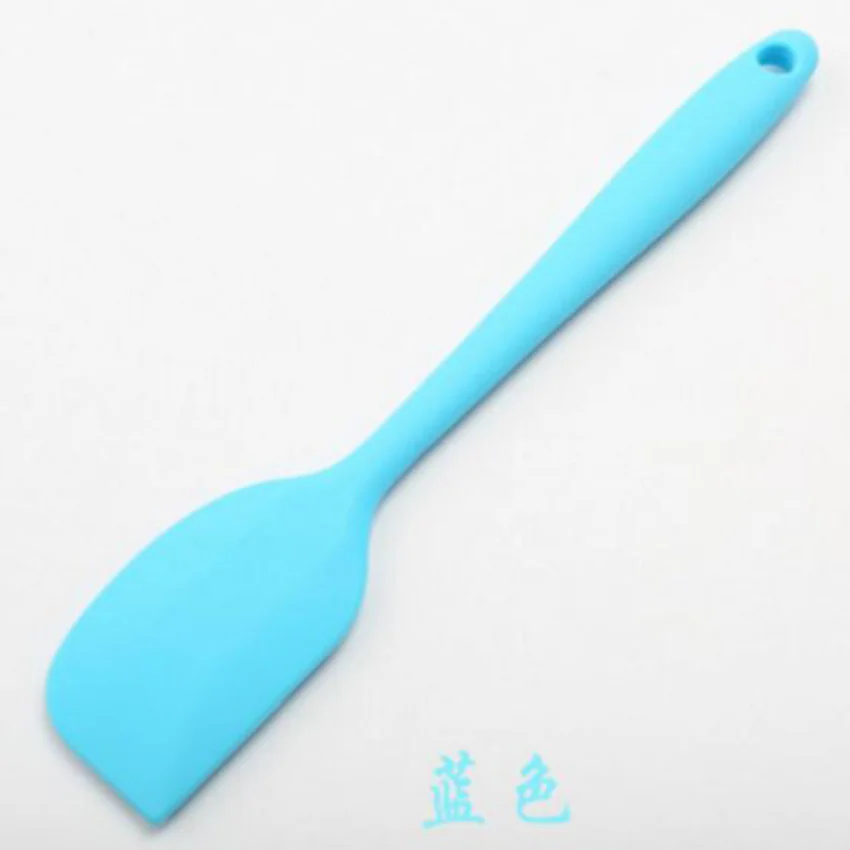 Sky blue Инструменты для торта силиконовый крем масло торт шпатель скребок для смешивания теста кисточка, мешалка для масла щетки для выпечки инструмент для выпечки Кухонные Принадлежности - Цвет: Sky blue