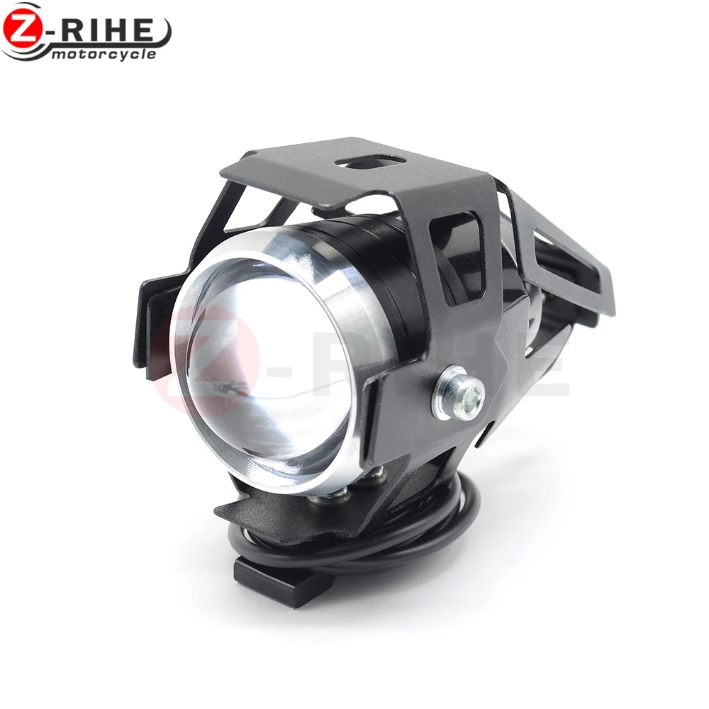 Для bmw 1/2 шт 125W мотоцикл LED головной светильник 12V 3000LMW U5 вождения Точечный s фары Moto
