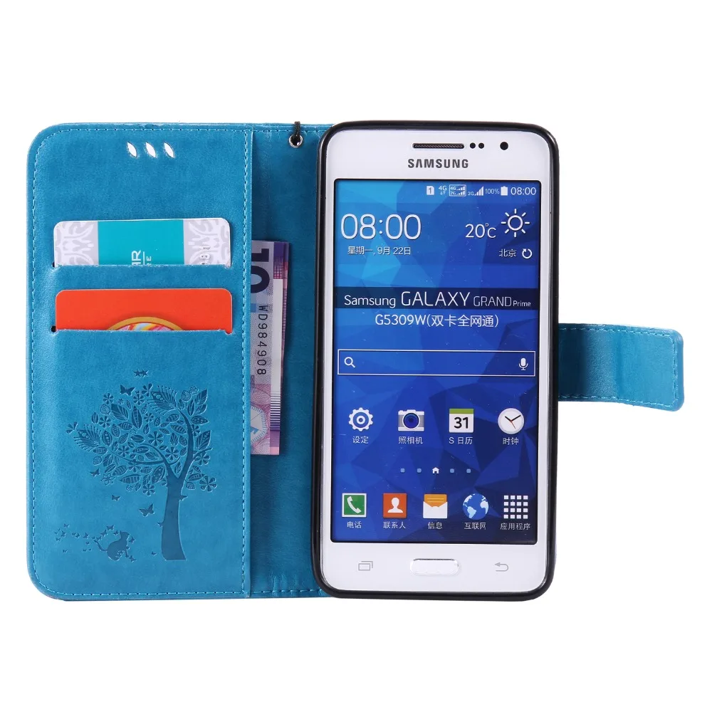 Роскошный милый мультяшный кошелек-книжка для Samsung G360 G530 чехол Galaxy Core Prime / Grand |