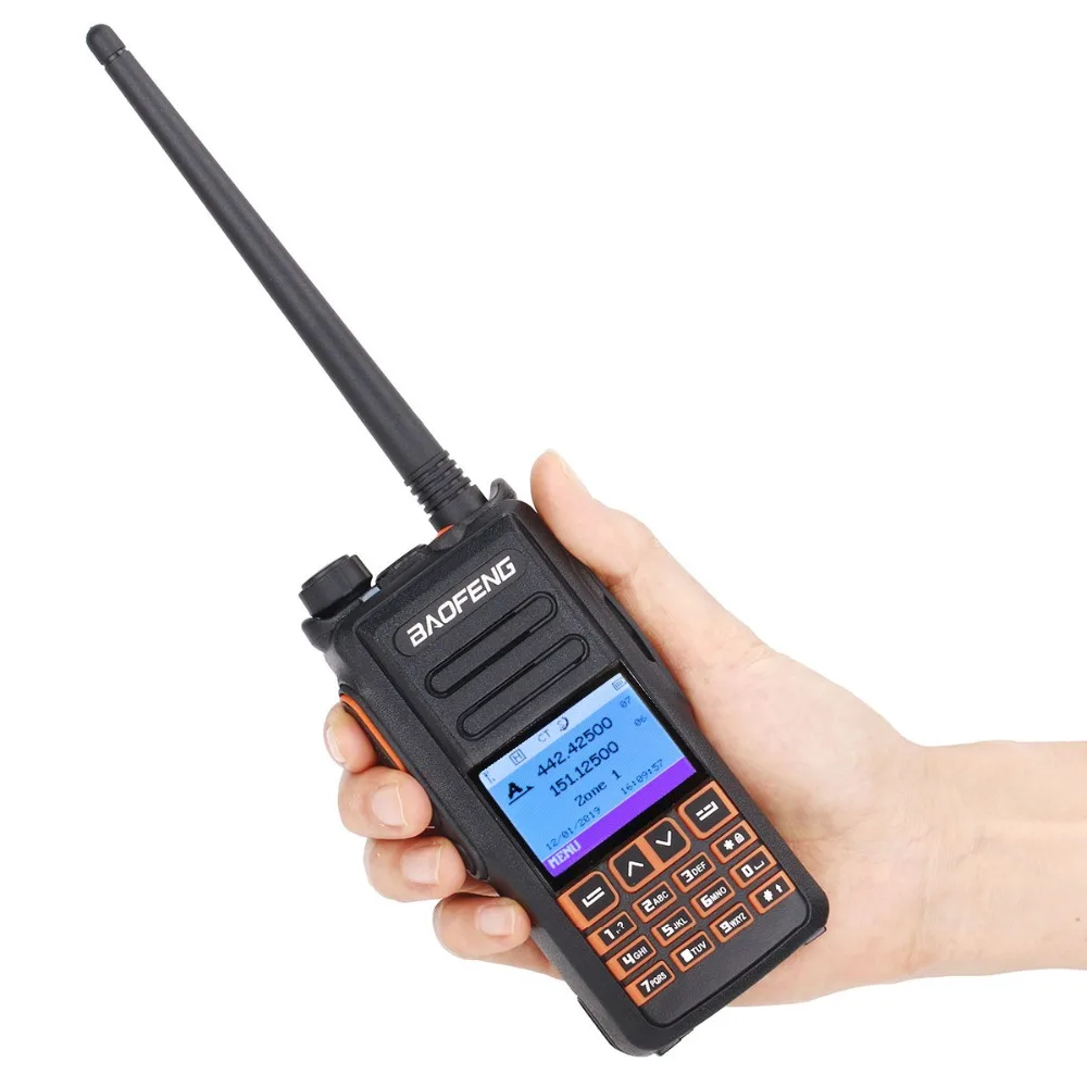 2 шт Baofeng DM X gps цифровая рация DMR с двумя часовыми поясами слот Tier1 & tier ii
