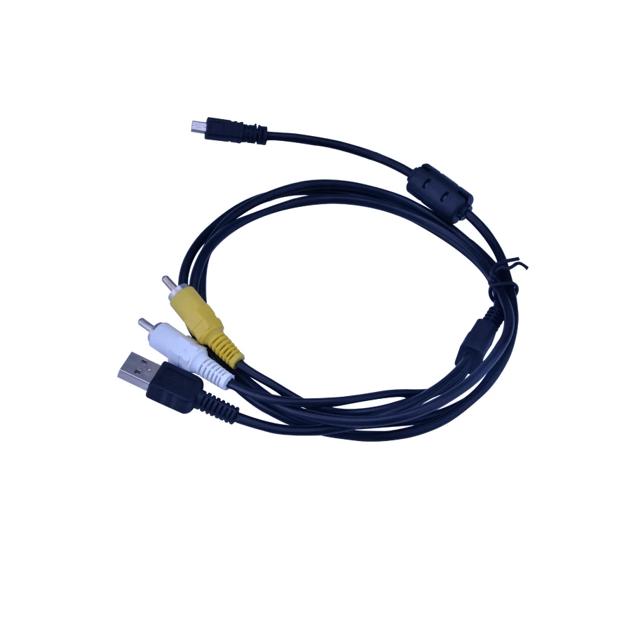 1 5 м 8Pin мини кабель USB AV 2 в шнур для Sanyo Xacti VPC S7/VPC S60/VPC S500 T700 E6 E7 E60 S4 S5 S6 S7 видео