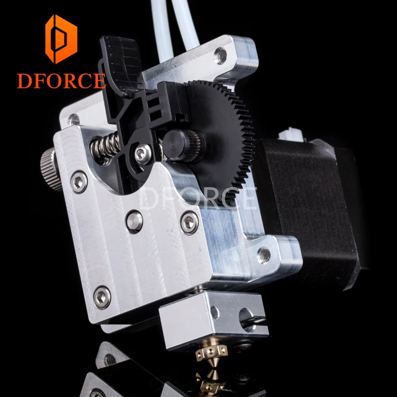Аква экструдер DFORCE TITAN для 3D принтера обновленный титановый с водяным