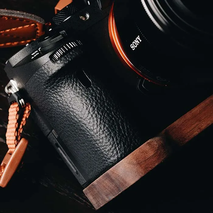 Африканская черная деревянная ручка держатель для Sony a9 A7m3 A7RIII ILCE 7RM3 A7R MKIII|grip