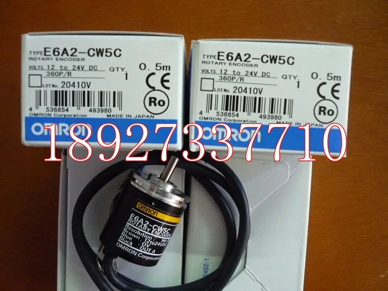 

[ZOB] New original - - rotary encoder switch E6A2-CW5C 360P 0.5M