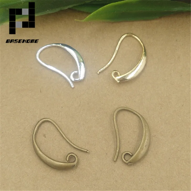 

BASEHOME 10 шт./лот 8x15 мм/12x19 мм французские серьги крючки настройки провода базовые настройки для DIY серьги ювелирные изделия для ушей
