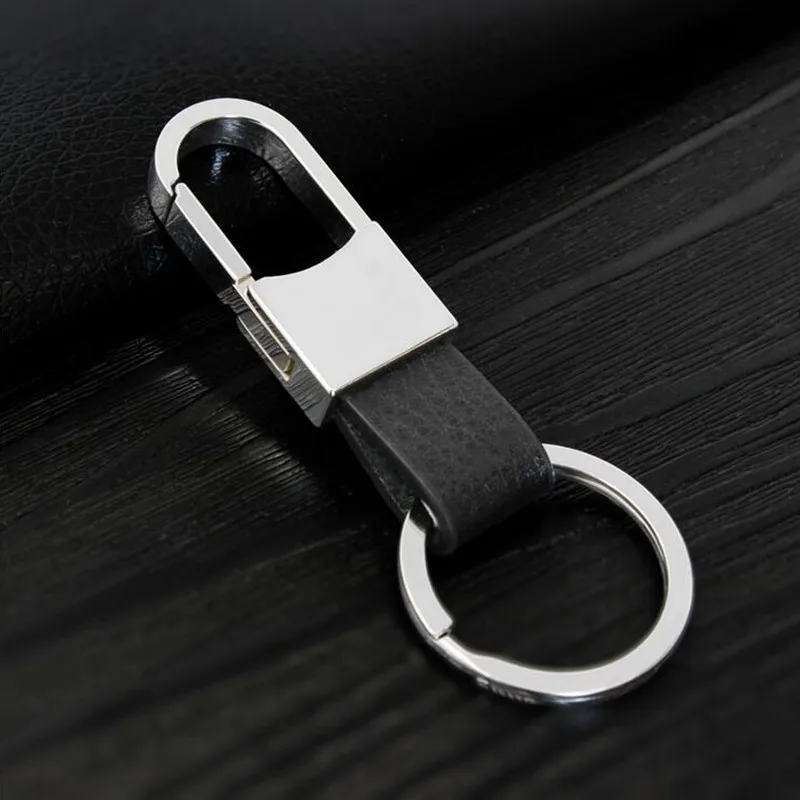 

2018 Hot Sell Men leather car metal key chain Car Key Ring Monster Keychain Jewelry Gift