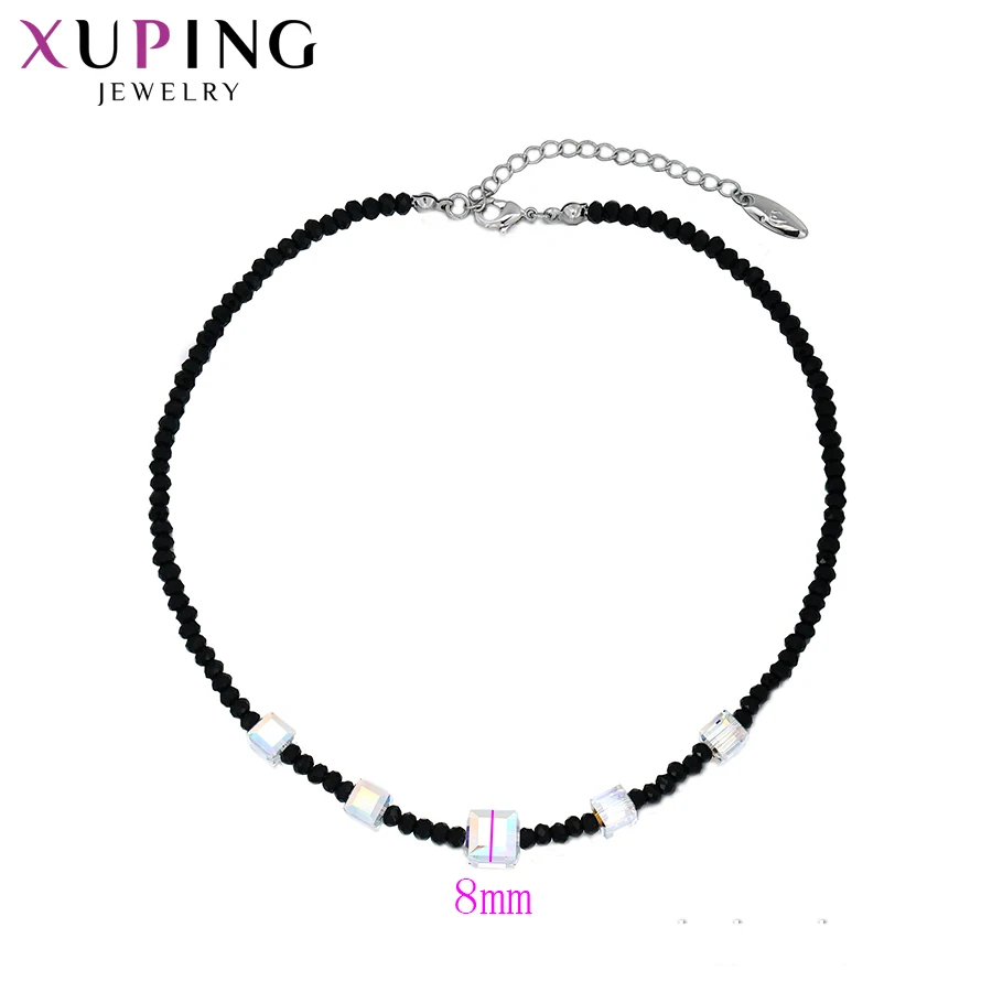 Xuping модное ожерелье с кристаллами от Swarovski модные ювелирные изделия вечерние