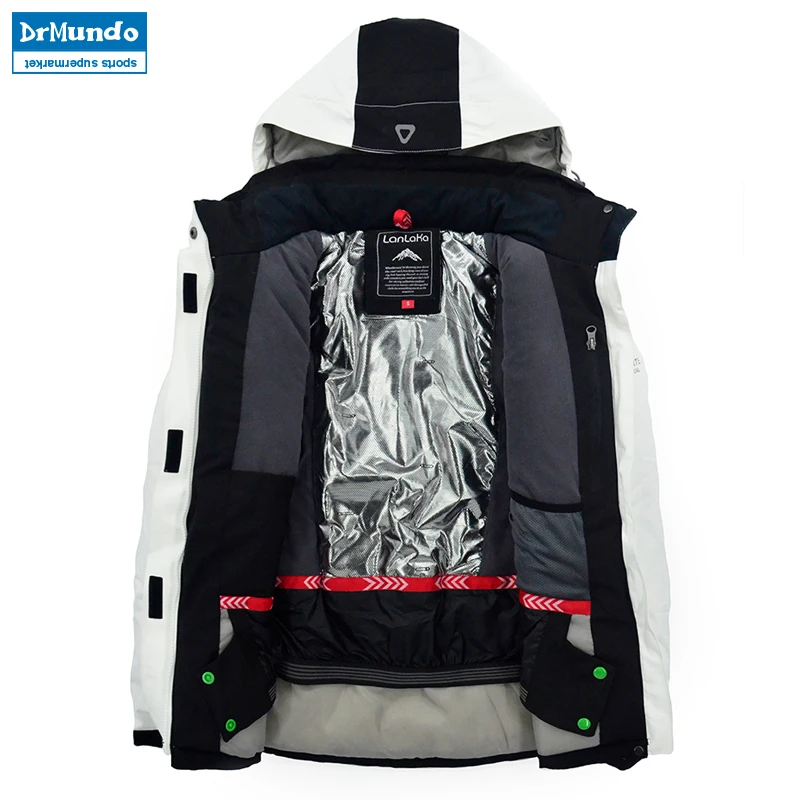 2018 New Women's Ski Suit Waterproof Windproof Jacket And Pants Thicken Warm Clothing Snowboard Wear Sets Brand | Спорт и