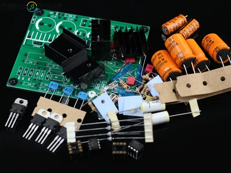 HI FI DIY проигрыватель Phono сделай сам набор предусилителя LP amp набор|Усилители