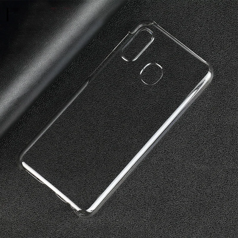 

10 шт./Партия. Ультра прозрачный ПК Жесткий Чехол для Samsung Galaxy A20E