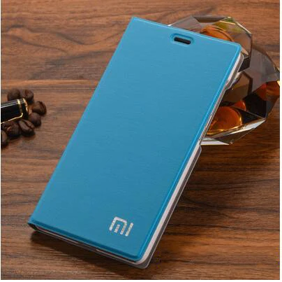 Чехол для Xiaomi mi4 M4 MI 4 роскошный тонкий флип-чехол из искусственной кожи