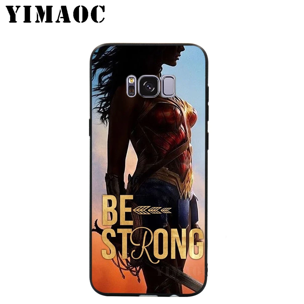 YIMAOC Woder для женщин мягкий силиконовый чехол Samsung Galaxy A3 A5 A6 плюс 2017 2016 S6 S7 край S8 S9 &amp