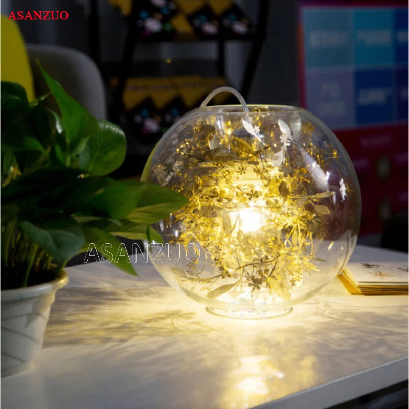 

Metal Flower & Glass Shade pendant lights Modern Living Room Dining Room Bedroom Bathroom Pendant lamp E27