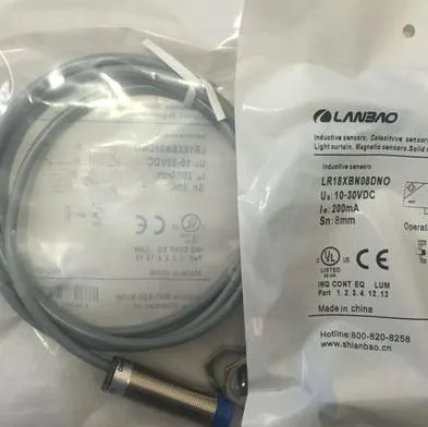 

FREE SHIPPING 100% NEW LR18XBN08DNO proximity switch