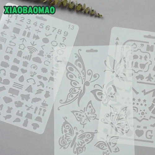 24 стиля высокое качество PP Корея канцтовары линейка шаблон чертежа сделай сам