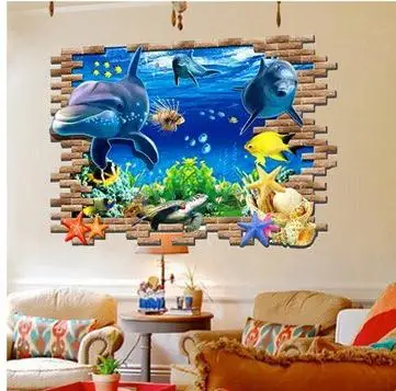 Креативная напольная наклейка съемная для гостиной спальни напольного пола