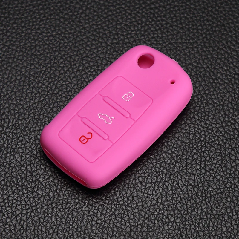 Чехол для ключей в автомобильном стиле силиконовый чехол VW Volkswagen polo passat b5 golf 4 5 6