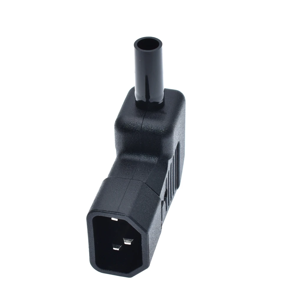 IEC C14 прямоугольный горизонтальный соединитель 125 V 250 90 штекер градусов
