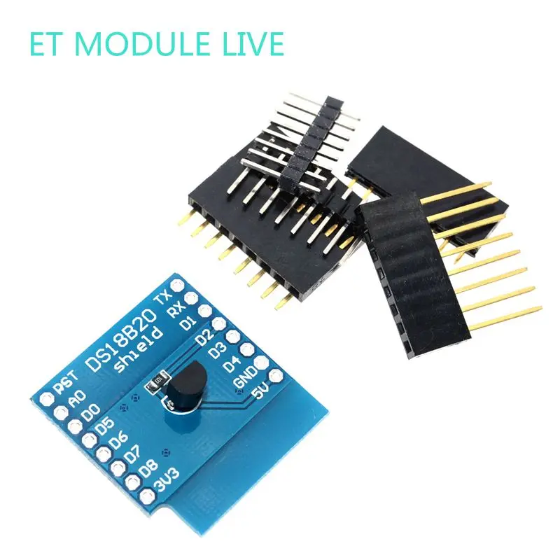 Модуль DS18820 для d1 mini DS18B20 модуль датчика измерения температуры Wi Fi комплект ESP32