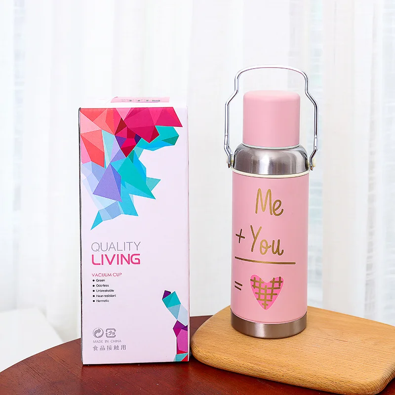 650 мл вакуумная фляжка с двойными стенками из нержавеющей стали Портативный