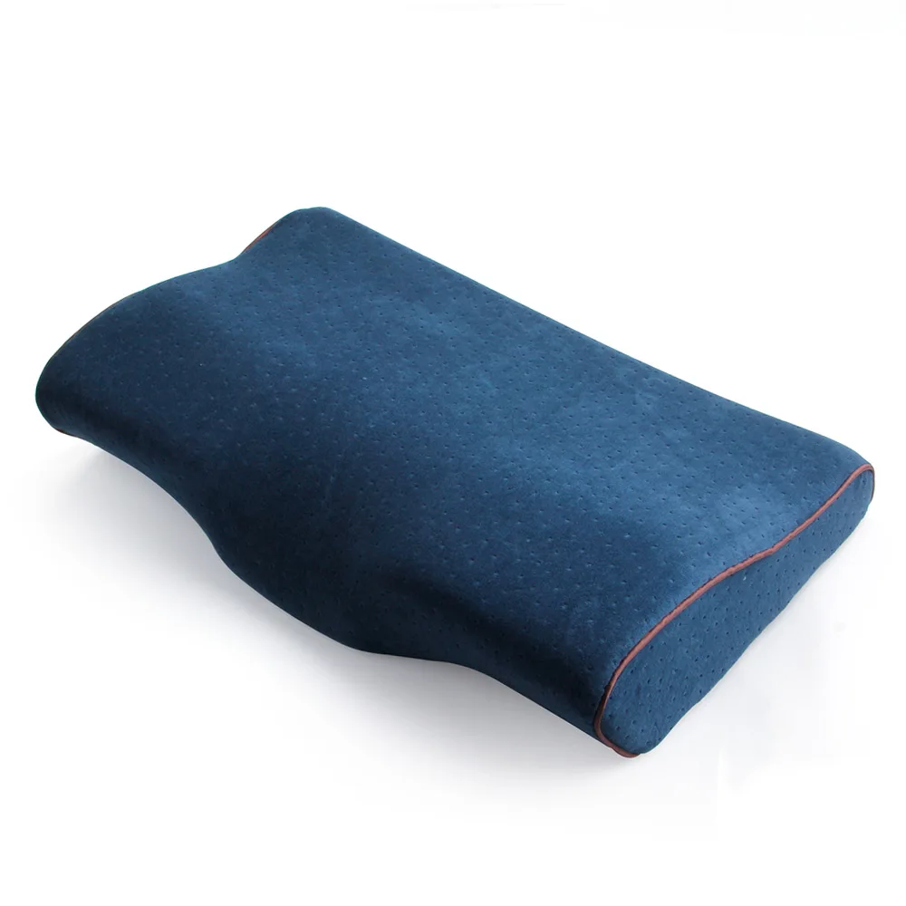 Dark Blue Профессиональные ресницы удлиненная Подушка ресницы Подушка Прививка ресниц пены памяти салон использовать эргономичный шейный отскок для шеи - Цвет: Dark Blue