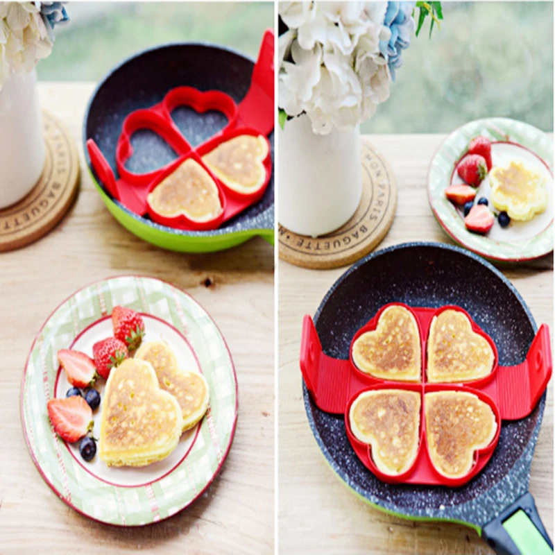 Аппарат для приготовления яиц антиаджиентом геррамиентой де cocina huevo anillo de panqueques