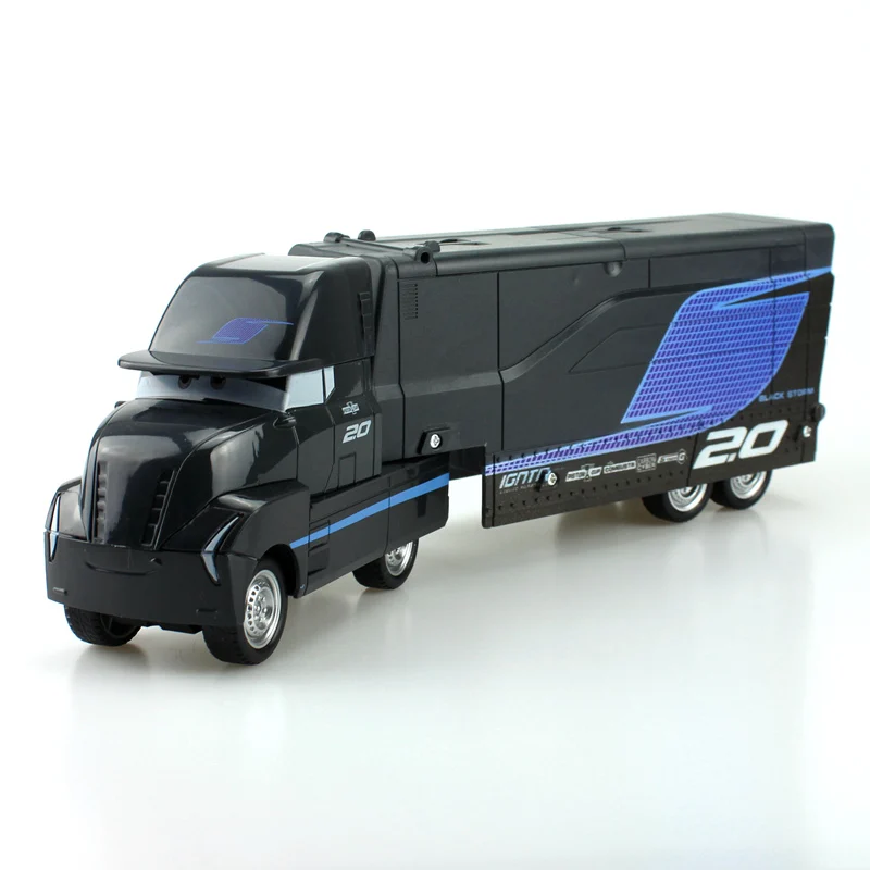 Disney Pixar Cars Jackson Storm Cruz Ramirez mack truck 1:55 литой под давлением металлический сплав и пластиковый модельный автомобиль игрушки для детей подарок