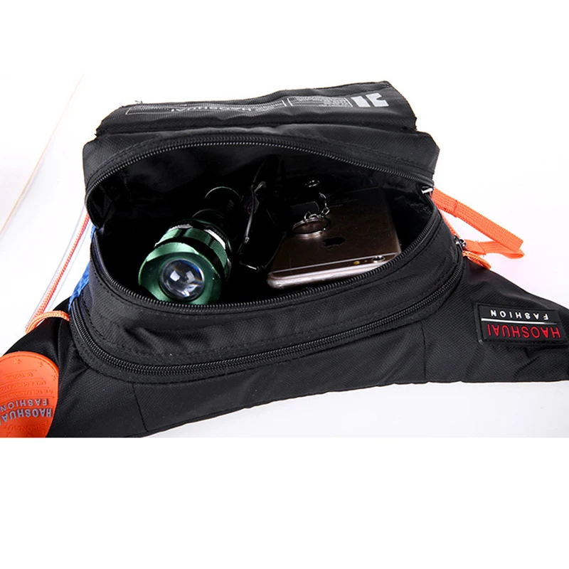 2019 Мужская водонепроницаемая нейлоновая поясная сумка на бедрах мессенджер