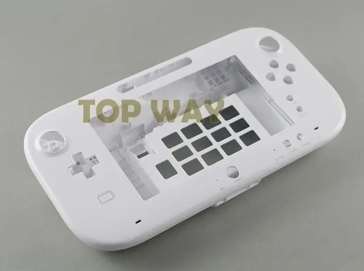 white Черный/белый корпус Корпуса для wiiu запасные части для игровой консоли wii u - Цвет: white